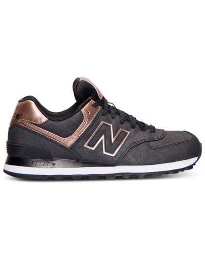 new balance 574 rose gold et grise