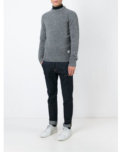 WOOD WOOD 'kevin' Sweater in Grey (Gray) for Men - Lyst