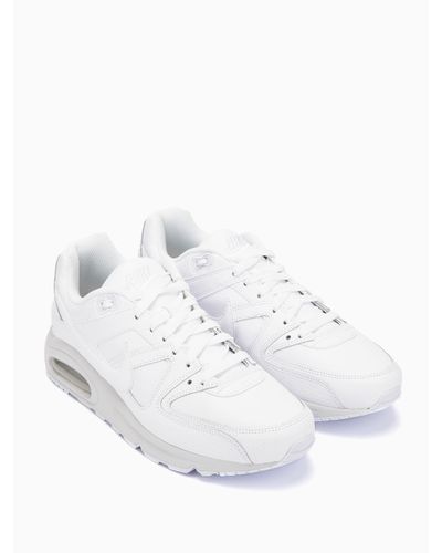 nike air max command leather white