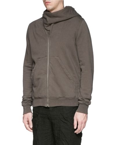 mountain moletom com capuz rick owens