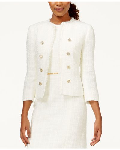 tahari boucle jacket