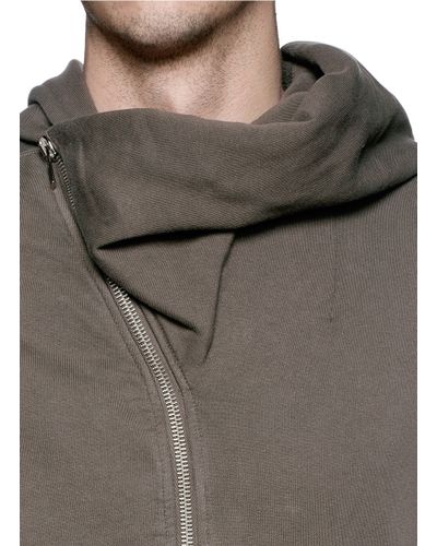 mountain moletom com capuz rick owens