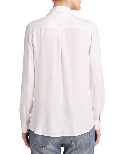 rails white shirt