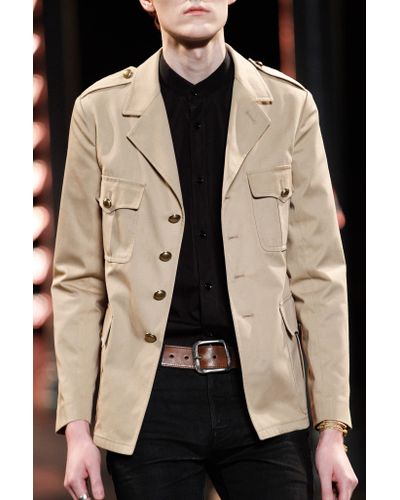 safari jacket ysl