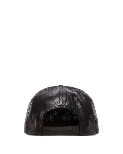Cast Of Vices Leather Hat In Black For Men Lyst