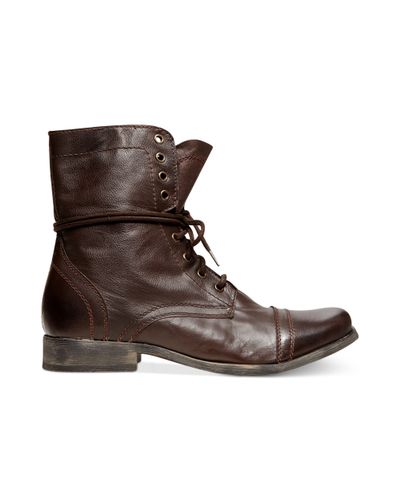 steve madden cap toe boot