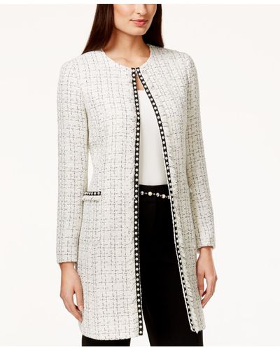 tweed pearl jacket