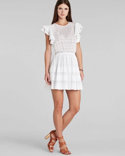 bcbgmaxazria white gown
