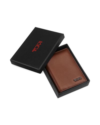 tumi delta l fold wallet