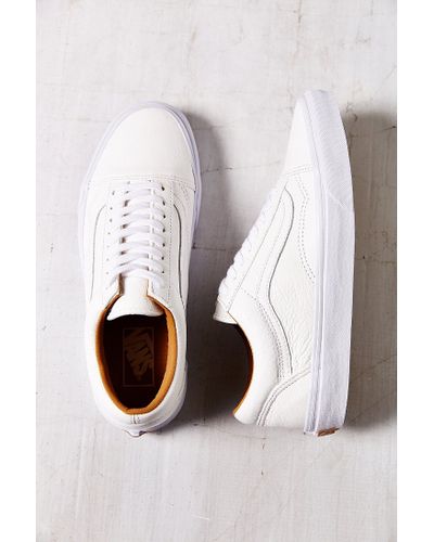 womens white low top vans