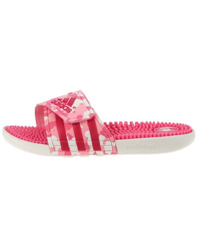 adidas Adissage Graphic in Pink - Lyst