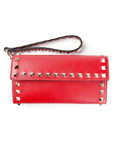 valentino rockstud wristlet