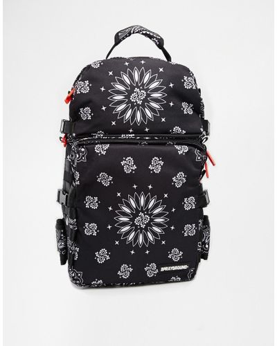 black bandana backpack