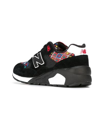 New Balance 580 Elite Edition Sneakers In Black Lyst