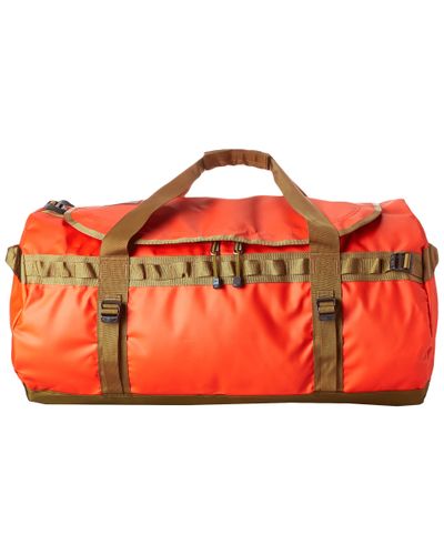 north face base camp orange