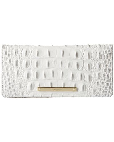 white brahmin wallet