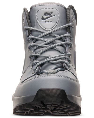 Nike Men's Manoa Leather Boots From Finish Line in Gray for Men - Lyst