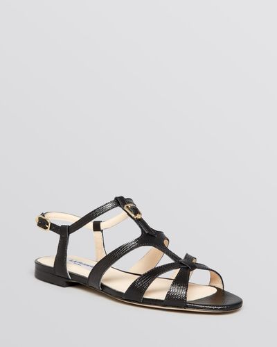 lk bennett flat sandals