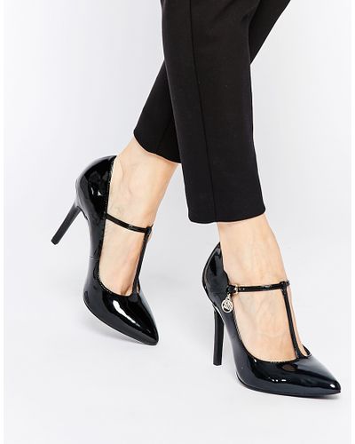 Mary jane t bar shoes heels Clearance