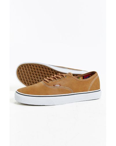 vans authentic tan