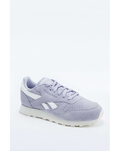 reebok suede trainers