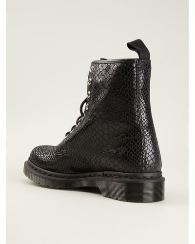 snake doc martens