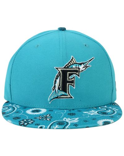 marlins teal hat
