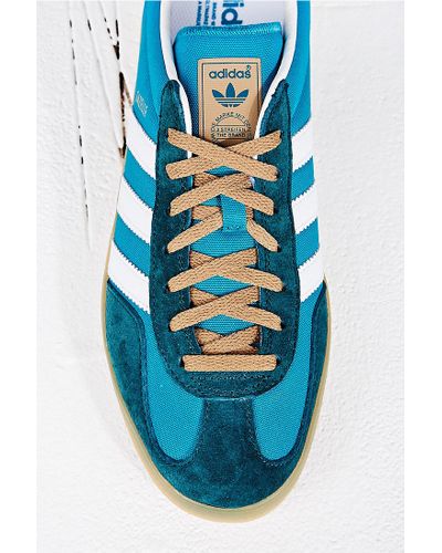adidas Gazelle Indoor Trainers in Turquoise in Bright Green (Blue) for Men  - Lyst