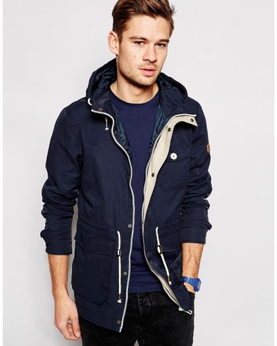 navy lightweight parka