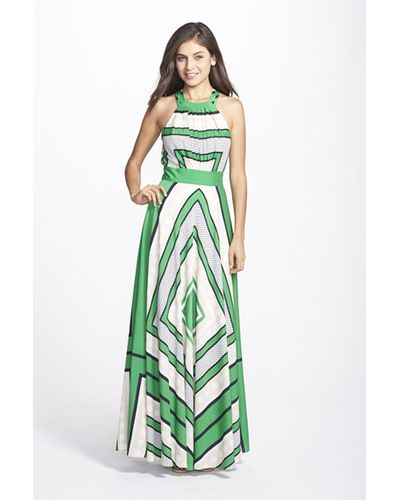 eliza j scarf print dress