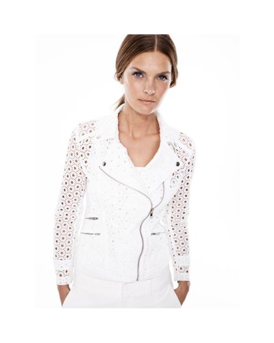 eyelet blazer