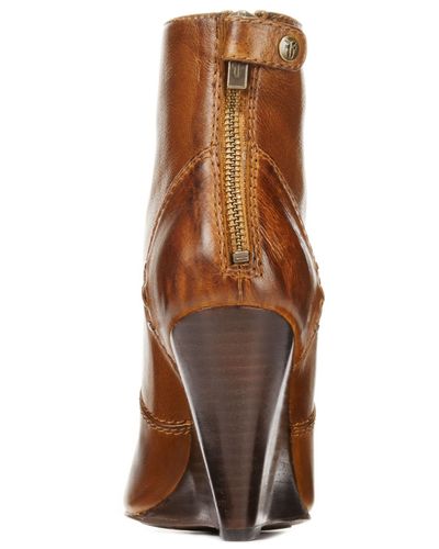 frye boots wedge heel