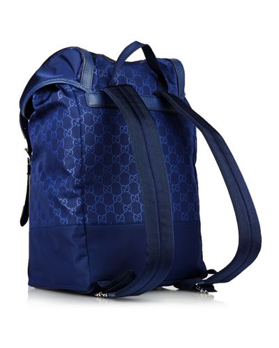 gucci backpack navy