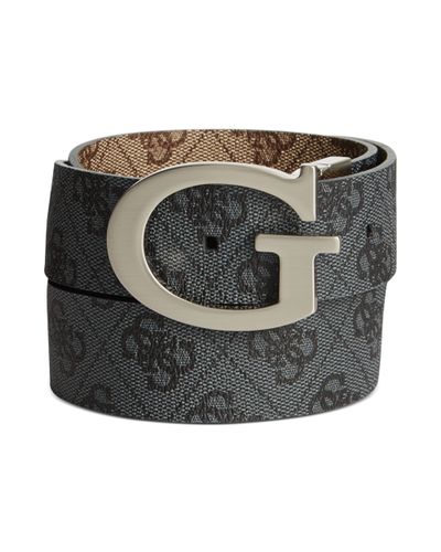 guess reversible belt