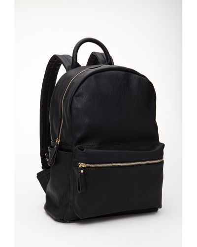 forever 21 black mini backpack