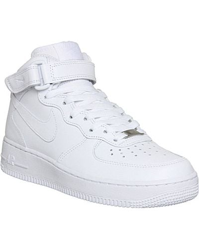 womens nike air force 1 mid trainers