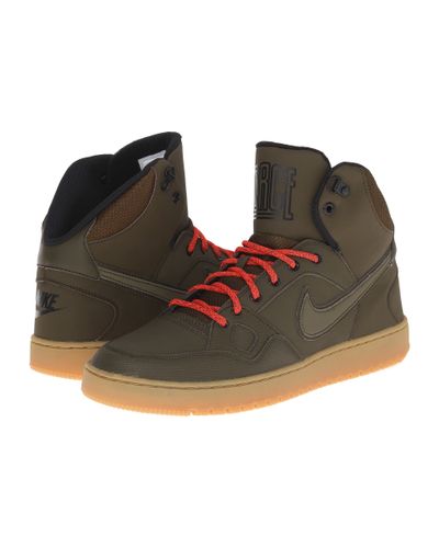 Nike Son Of Force Mid Winter in Green for Men | Lyst