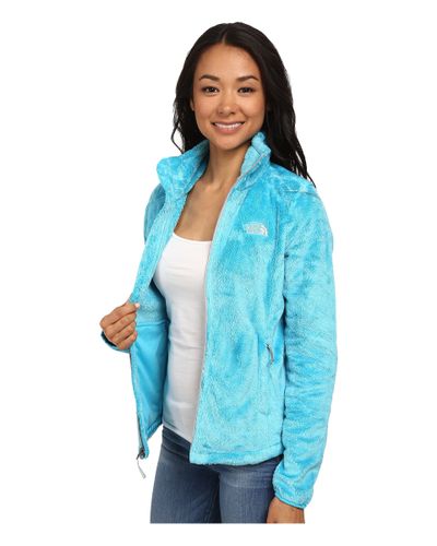 north face turquoise fleece