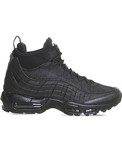 Nike Air Max 95 Sneaker Boots in Black 