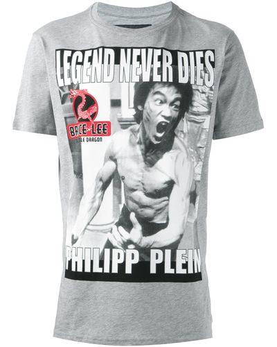 philipp plein bruce lee t shirt