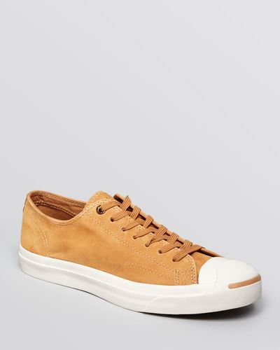 Converse Jack Purcell Suede Sneakers in 