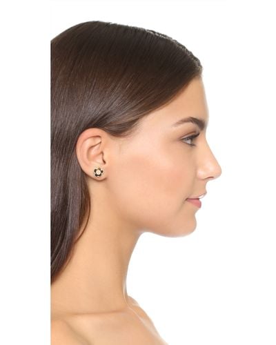 marc jacobs flower earrings