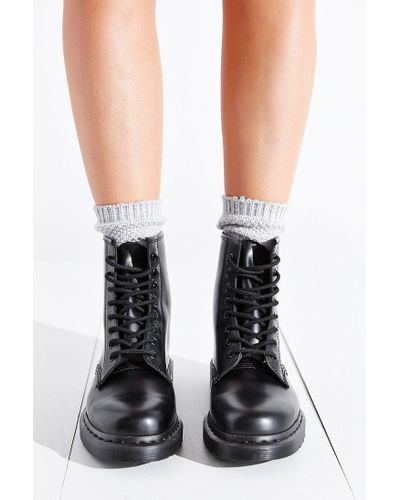 Dr. Martens 1460 Mono Boot in Black | Lyst