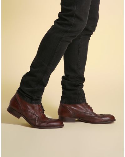 hudson brogue boots