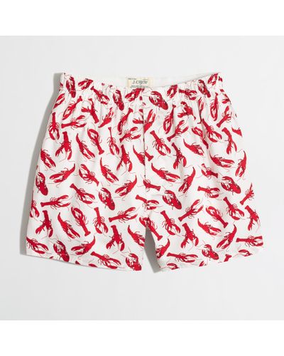 lobster boxer shorts