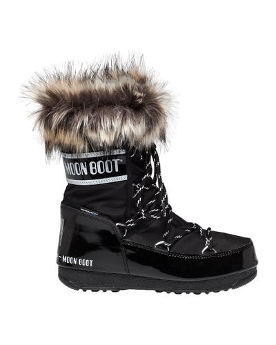 Tecnica Moon Boot We Monaco Low After Ski Boot Black - Lyst