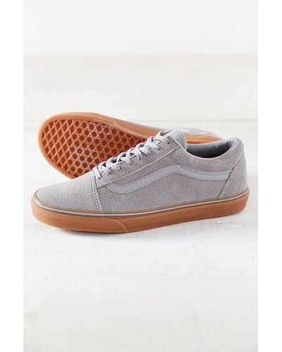 koste tæt solidaritet Vans Old Skool Gum Sole Men'S Sneaker in Grey (Gray) for Men - Lyst