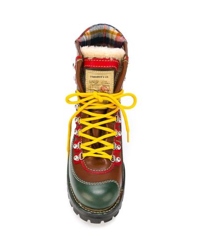 dsquared2 hiking boots