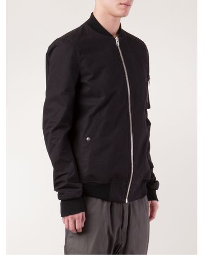 rick owens bomber jacket