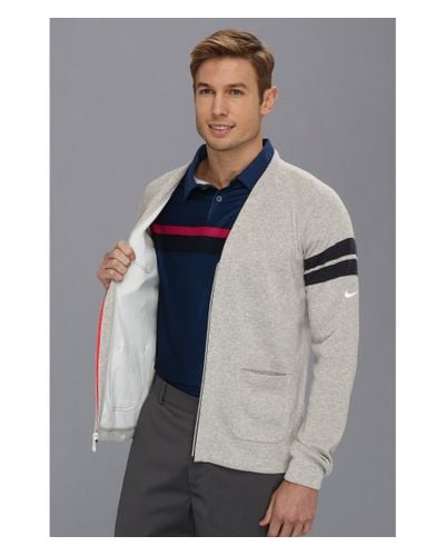 nike golf cardigan sweater